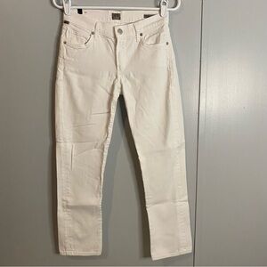Citizen of Humanity Phoebe Slim Straight Crop Jeans Size 26
